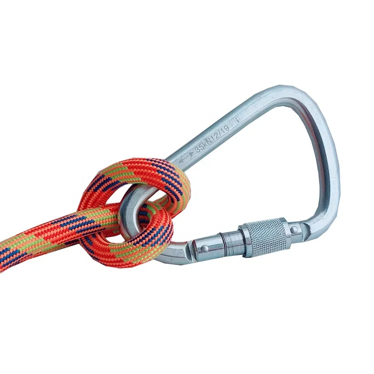 Taiwan ADELA steel screw locking carabiner