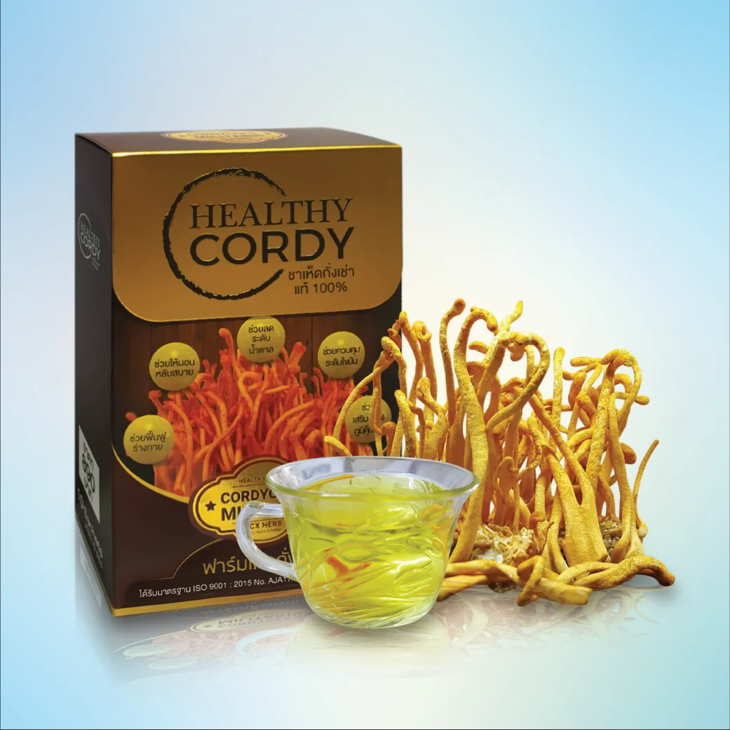 Натуральный чай Maca Cordyceps, добавки для безалкогольных напитков, забота о здоровье, премиальное качество из Таиланда на 100% экспорт