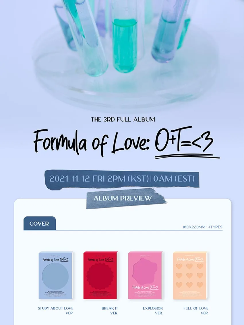 [Official Kpop] TWICE - Formula of Love: O+T=<3