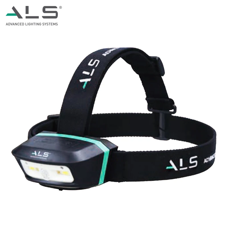 ALS 180lm Detachable Rechargeable Red and Green Light Hunting led Headlamp Outdoor motion sensor  light Headlight