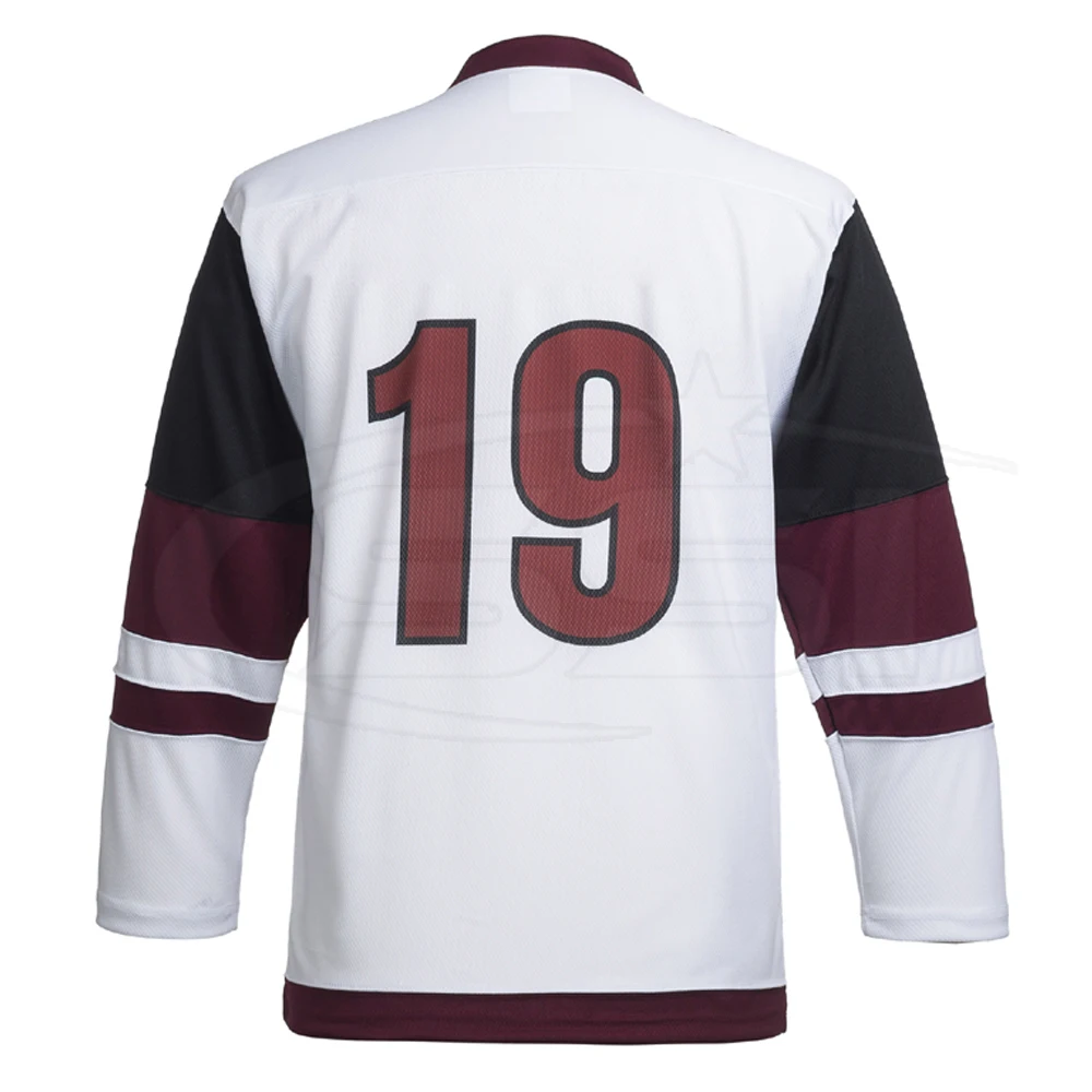 Ice Hockey Shirts Custom Hockey Jersey Golden Sublimation Embroidery Unisex OEM Customized Anti Technics Logo Style Time Knights