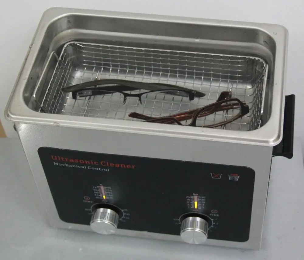 High quality stainless steel made with LED bar for timer and temperature easy operation strong power 3L Ultrasonic cleaner