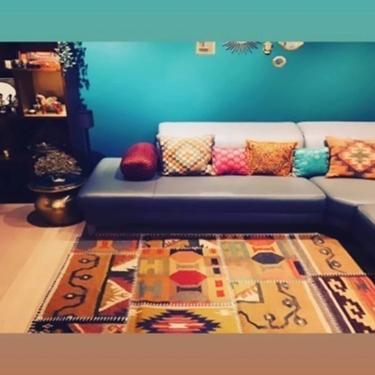 Джайпурские коврики из джута и конопли прямоугольные красные оранжевые современный стиль Тканые вручную ковровые покрытия