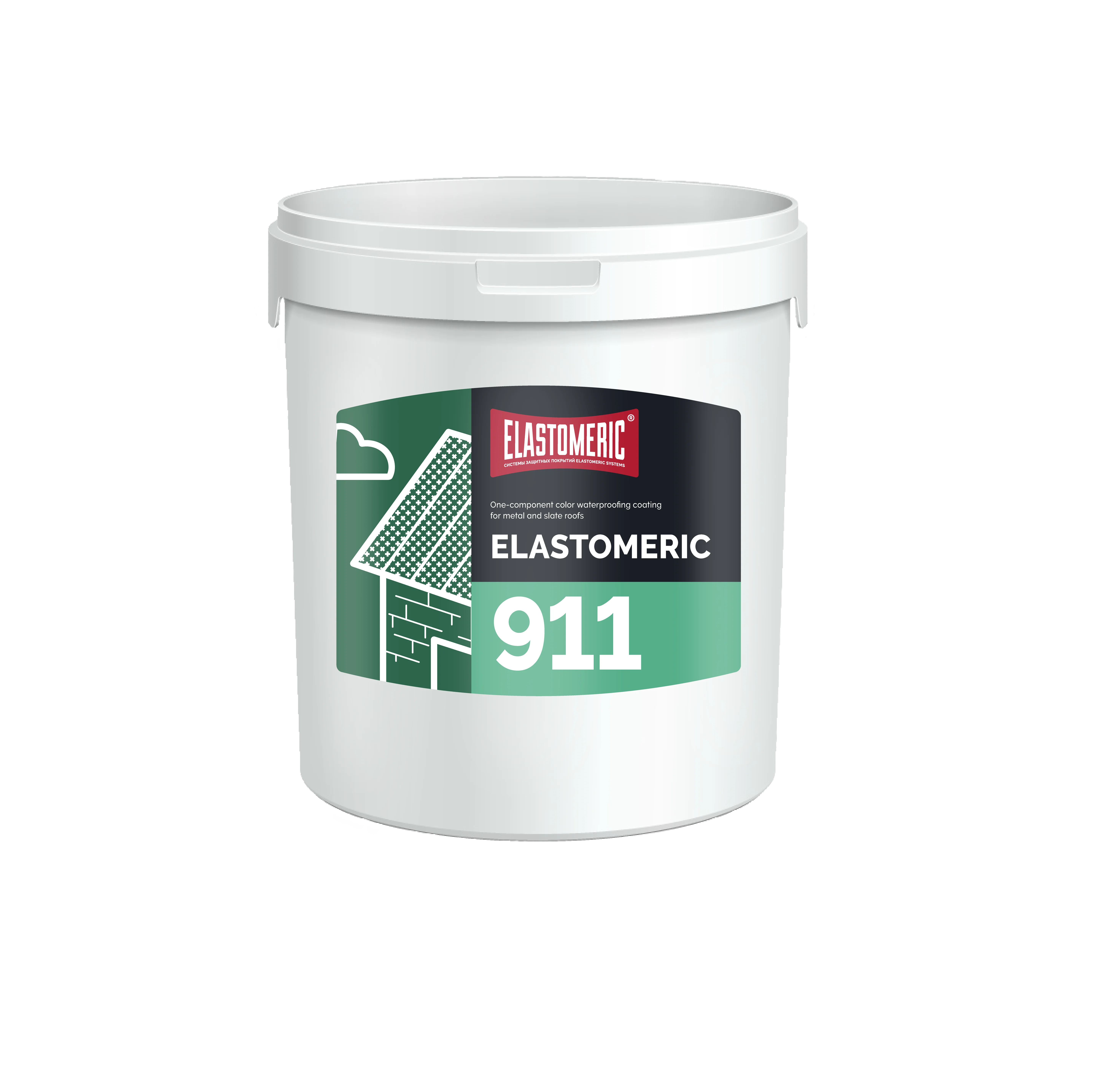 Elastomeric 911 ( 3 kg ) Waterproofing of metal roofs at the seams RAL 6002