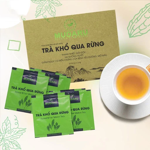 Вьетнам высококачественный лес горькая дыня 25 чайных пакетиков безопасный продукт для здоровья травяной чай с горькой дыней