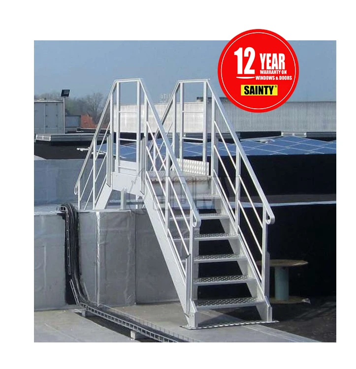 With quality guarantee aluminum fixed safety crossover Ladder