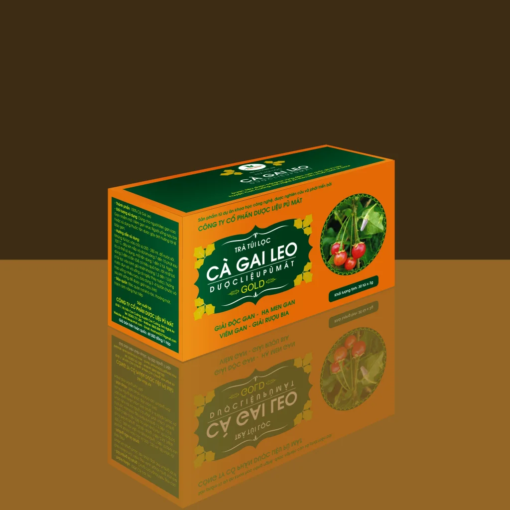 High Quality Best Price Best Selling Fragrant Green Natural Detoxification Solanum Procumbens Tea Bag Exported From Vietnam