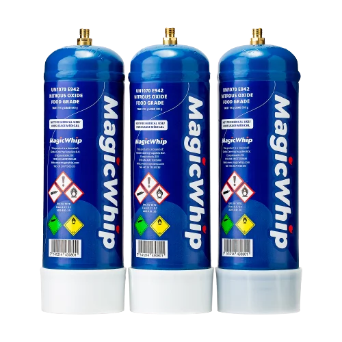 
Magicwhip - Whip Cream Charger or Nitrous Oxide Gas Cylinder 
