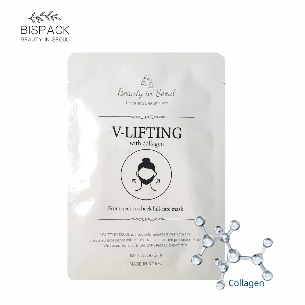 BISPACK V-Lifitng Mask V line lift mask with Collagen Korea