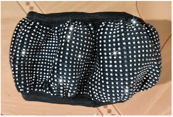 Color Diamond Anti-Slip Steering Wheel Protector Car Interior Accessories 38cm Car Steering Wheel Cover