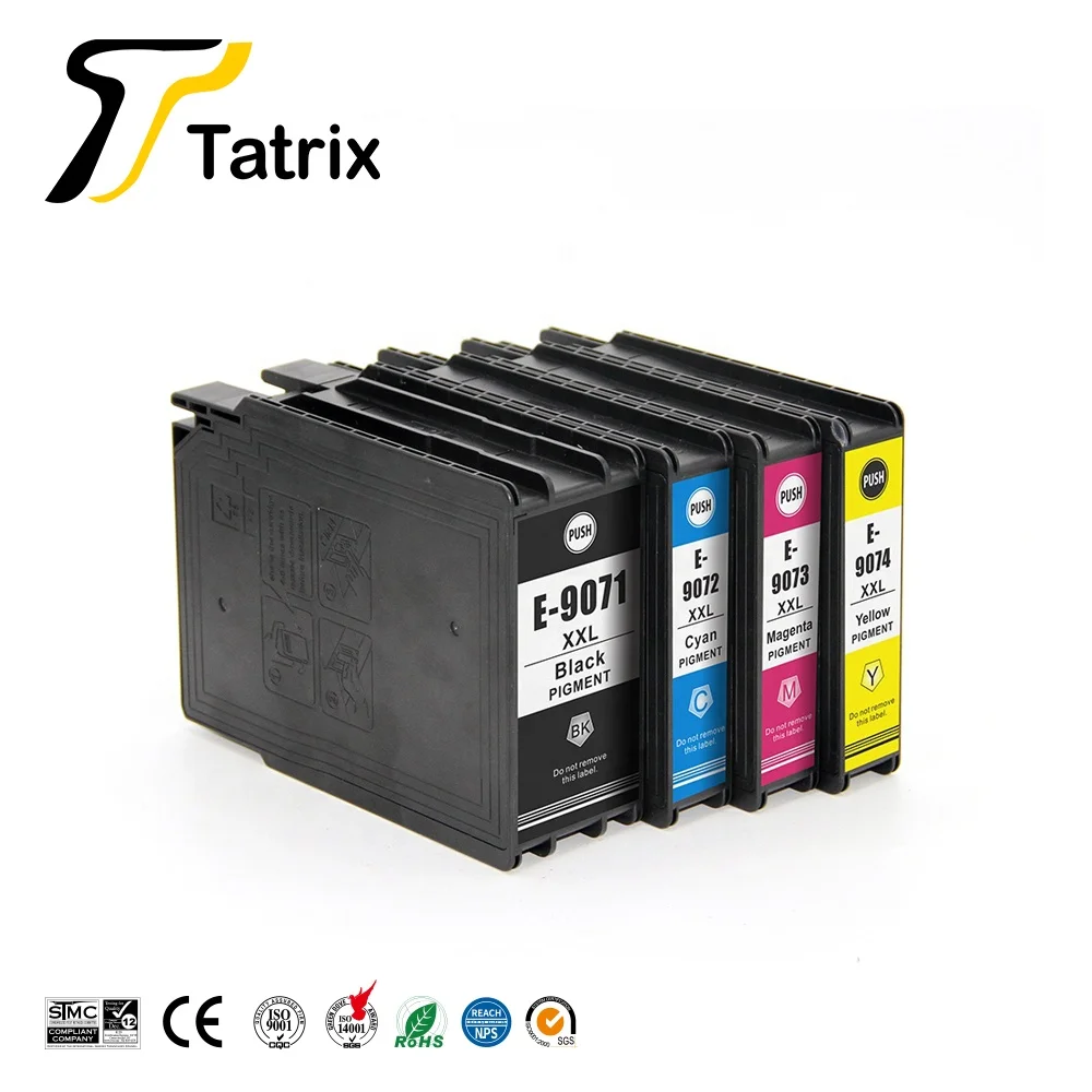  Чернильный картридж Tatrix T9071 T9072 T9073 T9074 совместимый с цветными принтерами премиум-класса для Epson main Pro