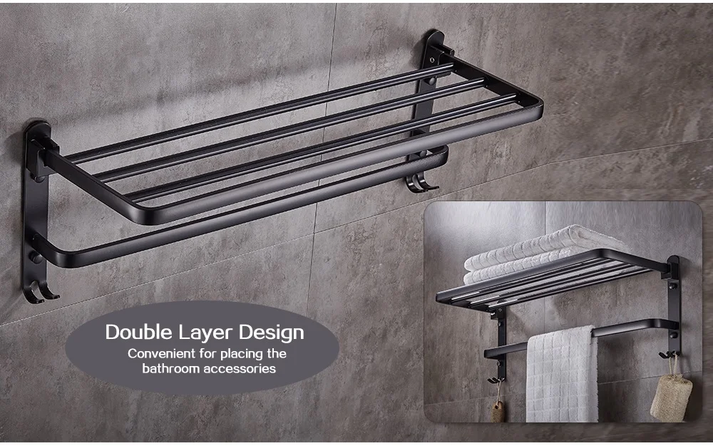 Steel Wall Shelf Rack Wholesale Price Commercial Buyer Made in India Direct Factory Sell Hot Selling Hotel Bathroom Villa Modern