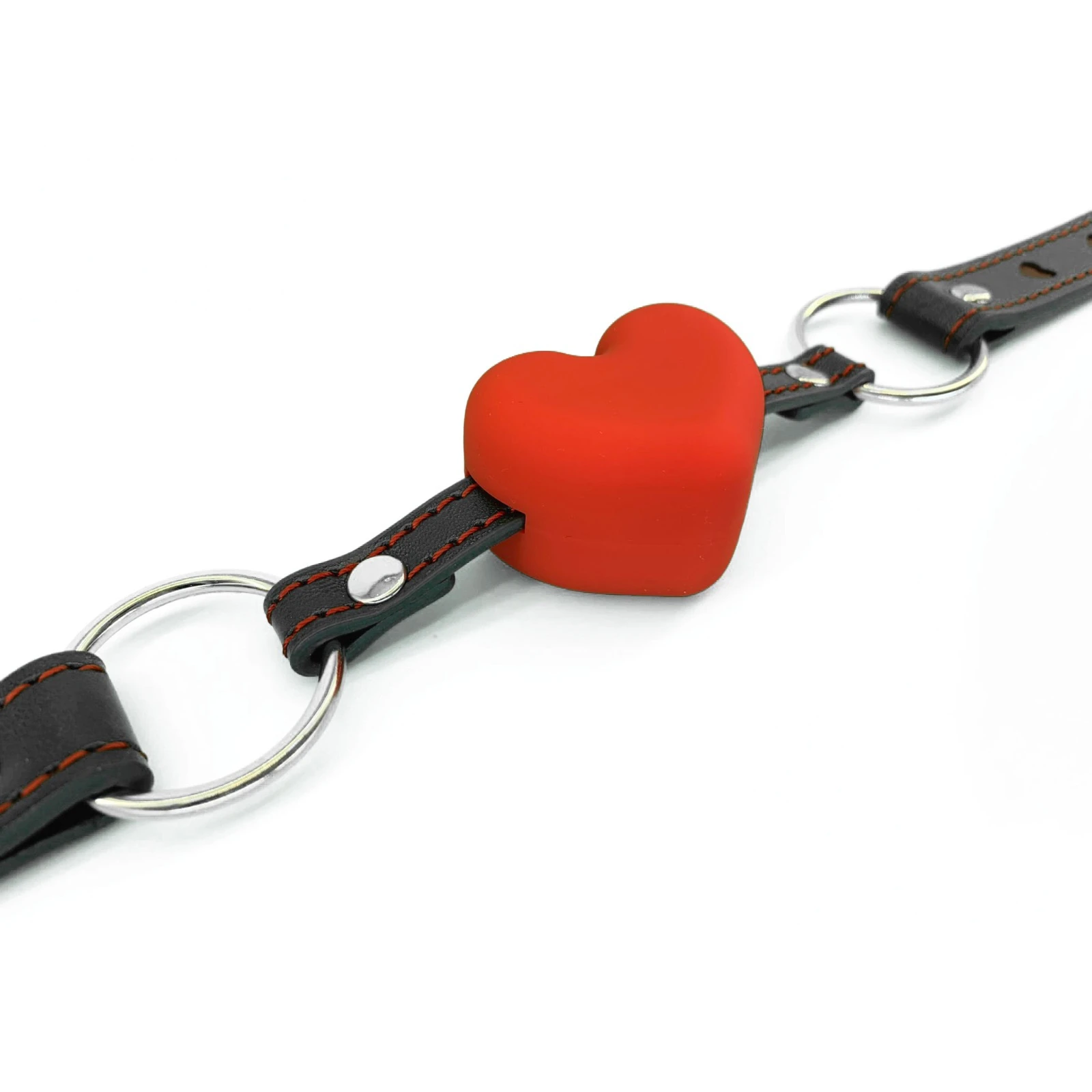 Kinky Valentine Silicone Heart Gag