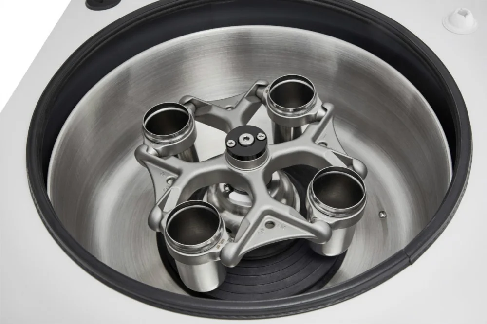 Qlab DM0636 Multi-purpose Clinical Centrifuge Machine Low-speed Max. Capacity 100mlx4 Laboratory Centrifuge Machine