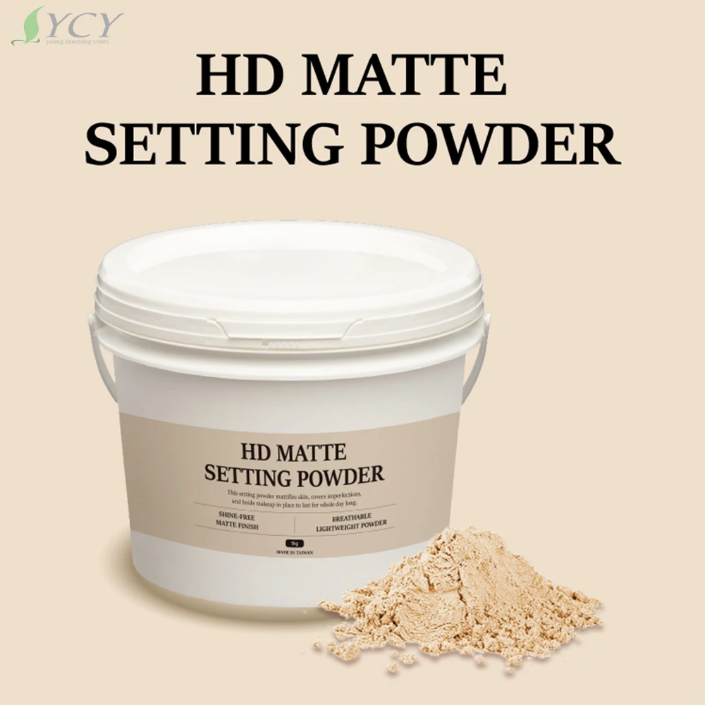 HD Matte makeup coloring long lasting face loose powder Setting Powder