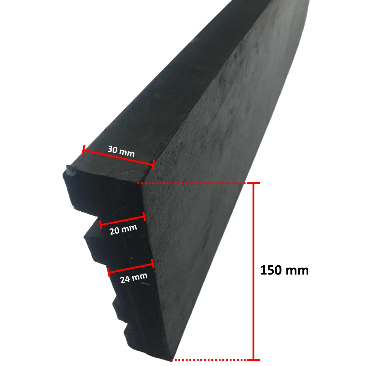 High Quality Wholesale Price 150mm width Wall Guard Protector for Car Park Walls and Columns Made in Malaysia