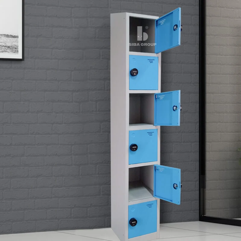 Hot Sale 6 Door Steel Gym Locker Cabinet For School Office