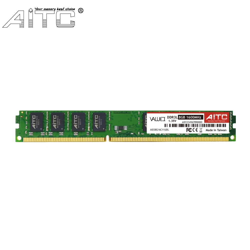  Чип оперативной памяти ddr3l 1 35 низкое напряжение 8 ГБ 1600 udimm Тайвань заводская