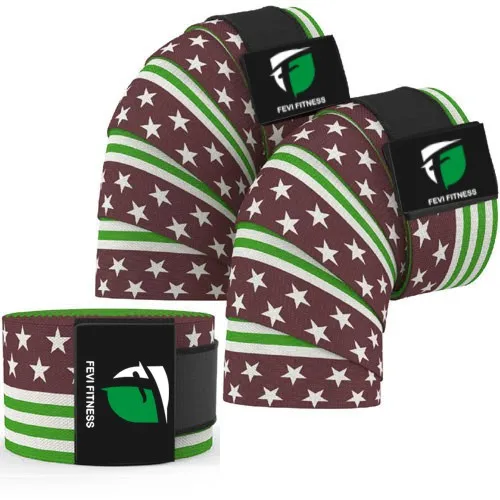 Own Gym Styles Power Weight Lifting Gym Knee Wraps