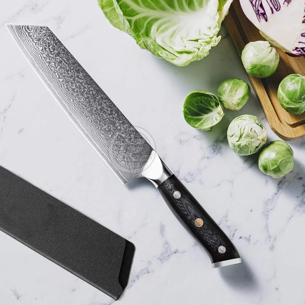 Stainless Steel Knives Kitchen Blade Wooden Handle Kitchen Knives Design Custom Logo Kitchen Knives
