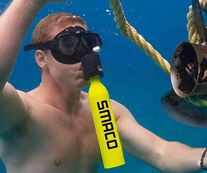 S300Plus 0.5L Mini Scuba Tank high pressure air oxygen cylinder Scuba Tank Diving Equipment for Underwater Breathing