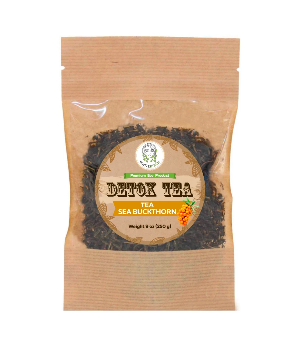 Health Tonic Non-Preservatives Sea Buckthorn Detox Tea to Remove All Toxins From the Body