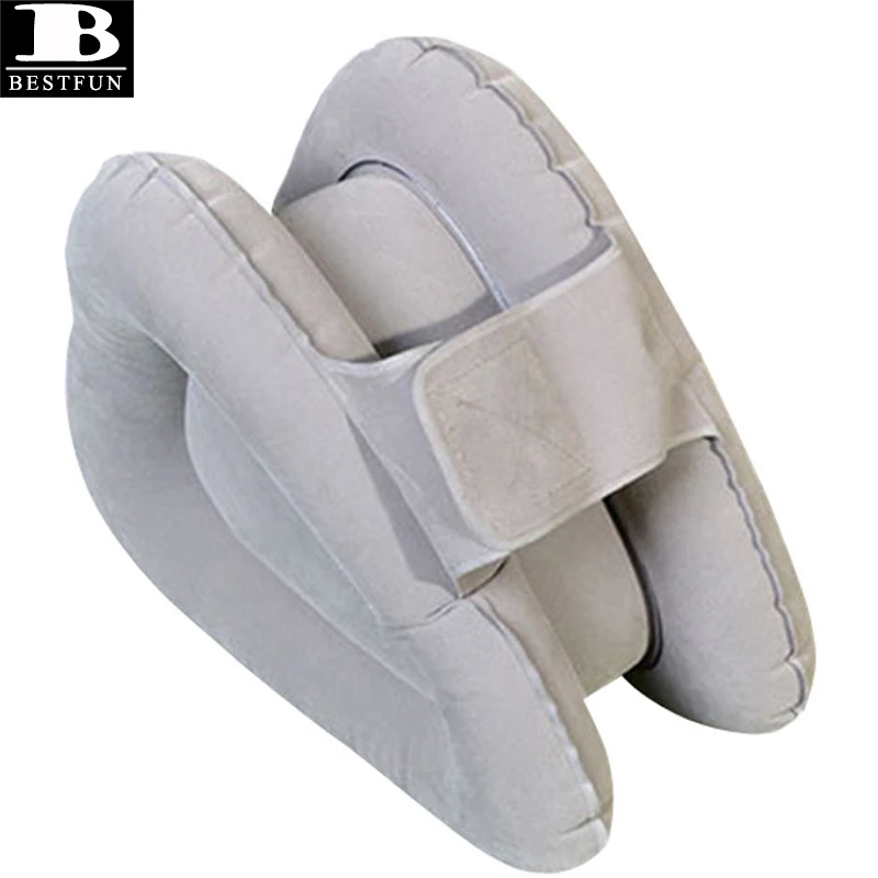 factory customized downy flocking comfortable golf training inflatable swing aid and posture corrector