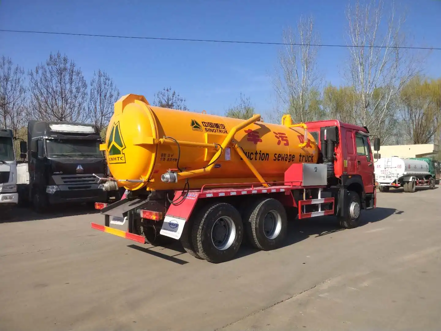 Used Suction Sewage Truck