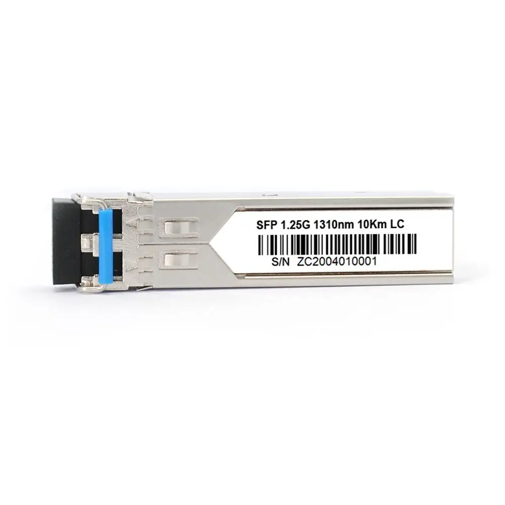 High Quality Compatible with Cisco / Arista / Juniper / Dell 1.25GBase-LX SFP 1310nm 10km LC Transceiver Module