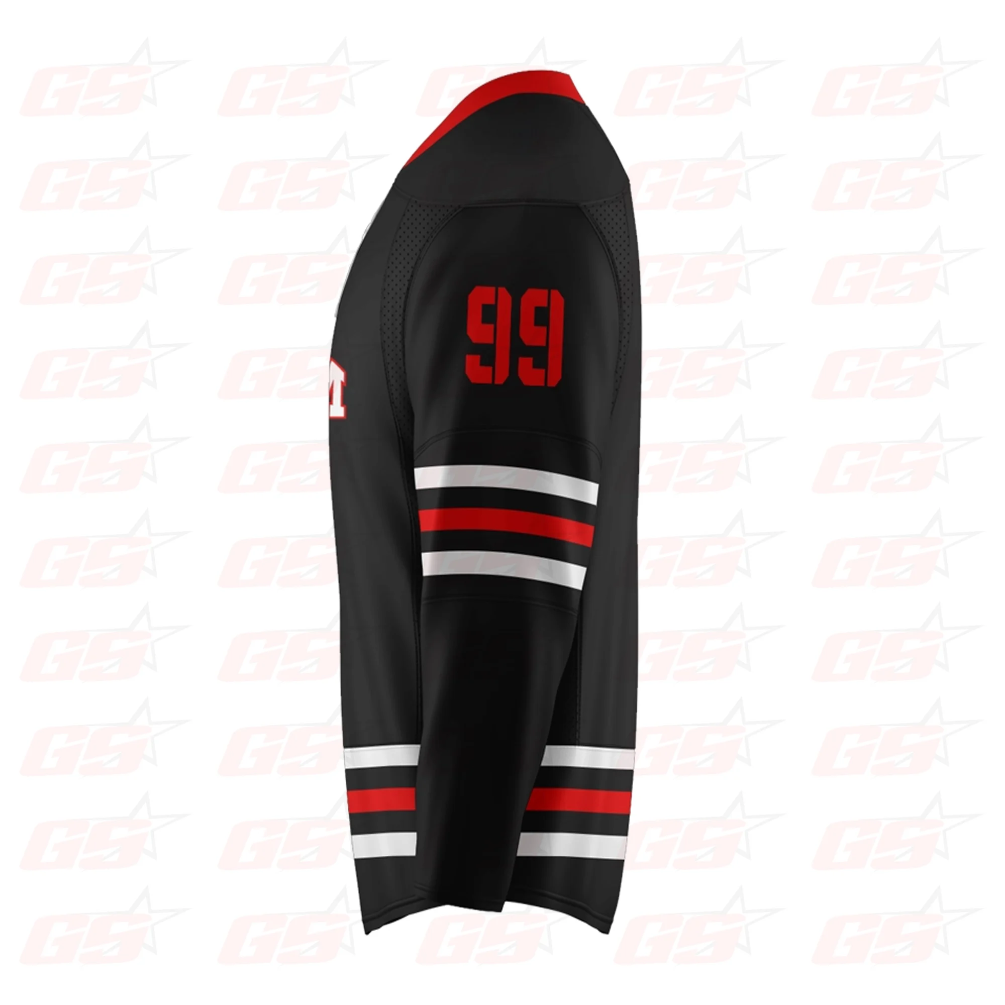 High Quality Sport Team Custom Made Logo Sublimation Printed Ice Hockey Jersey