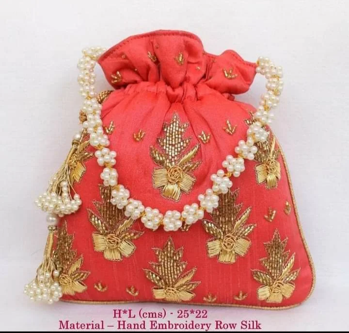 Design Women Wedding Party Gift handbag coin Potli Bags