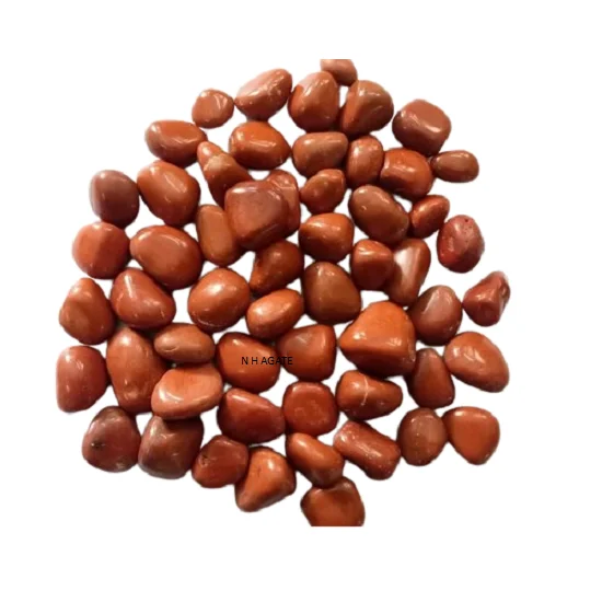 Wholesale Natural Red Jasper Polished Red Jasper Crystal Tumble For Decoration