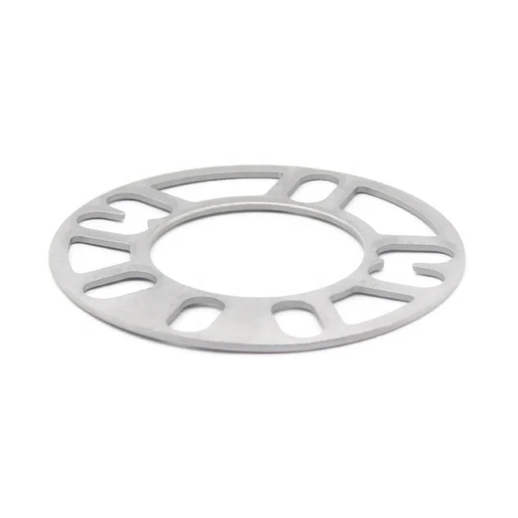 3/5/8/10mm Thickness Universal Aluminum Alloy 4 and 5 Lug Wheel Spacer for Automobiles