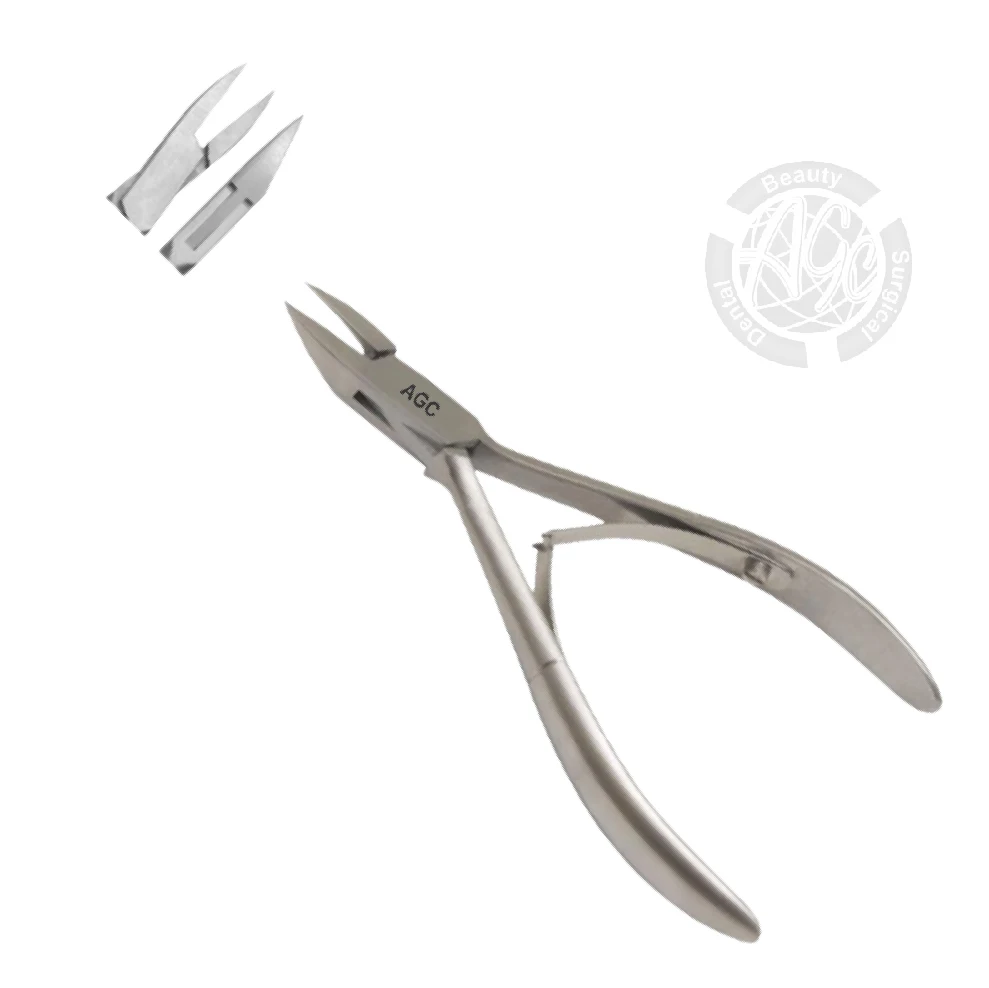  Новый стиль 440C боковой ногтевой резак из нержавеющей стали высококачественные острые лезвия для ногтей