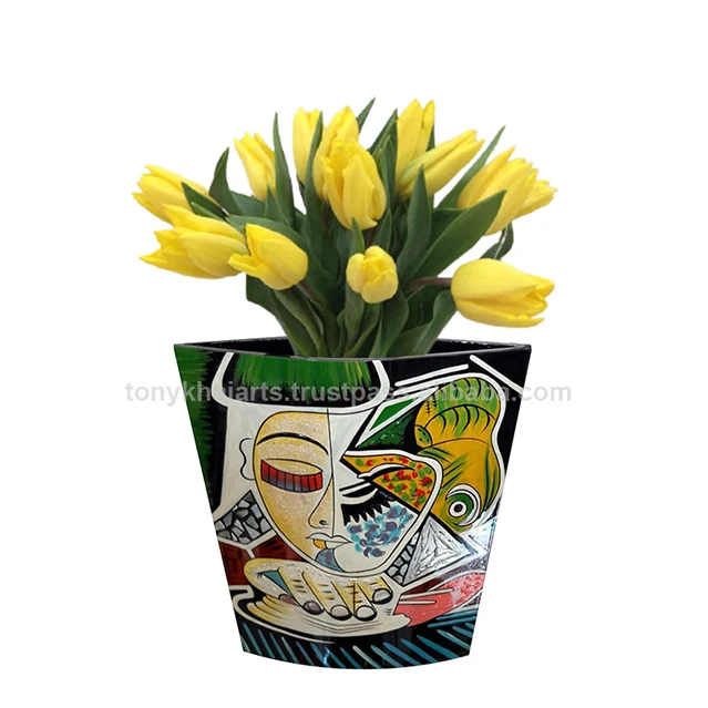 
Face Vase Decorative Vase For Living Room Centerpiece Vase Made In Vietnam 