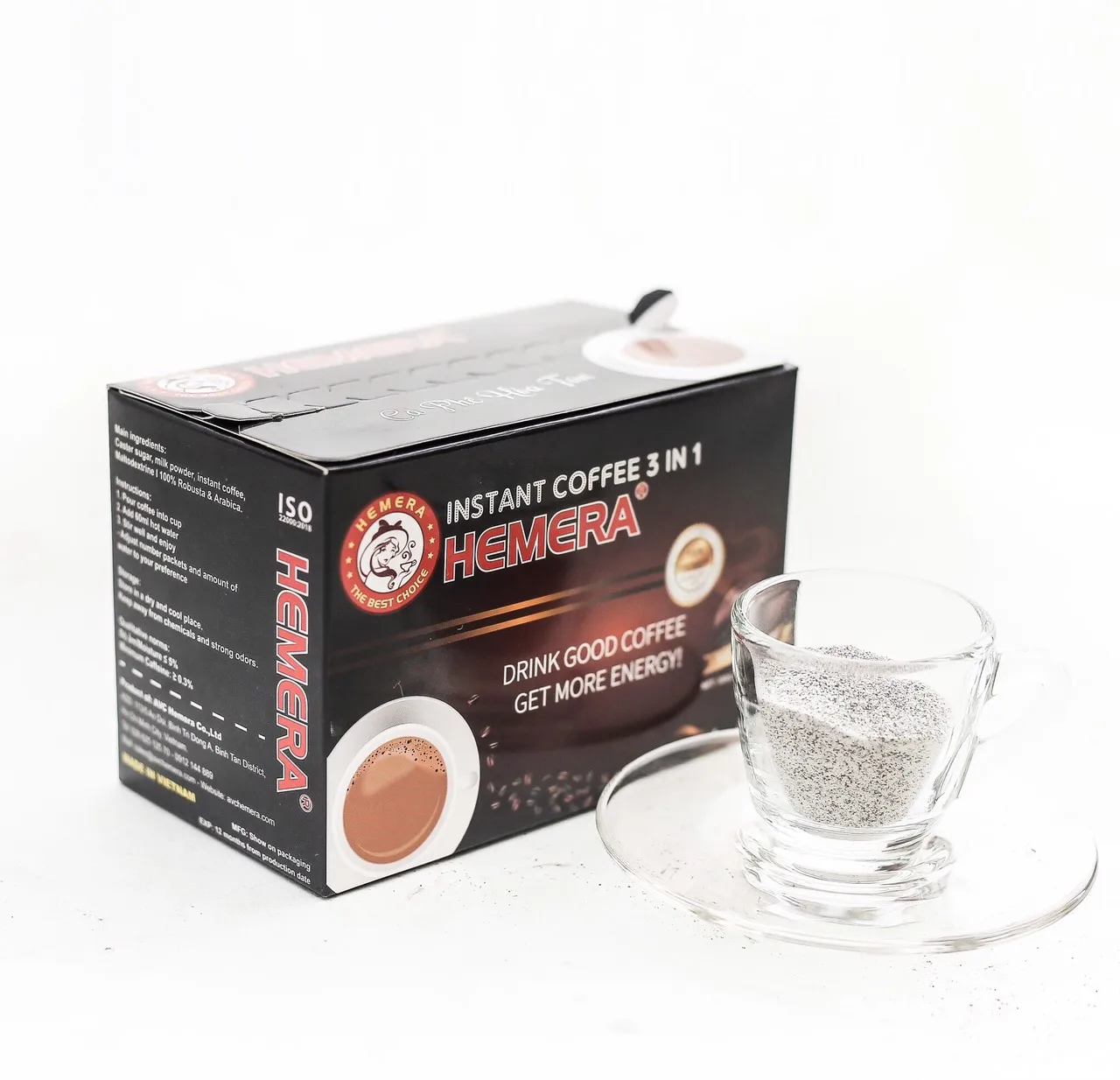 Premium Instant Coffee 3in1 From Hemera Coffee In Vietnam Top Quality