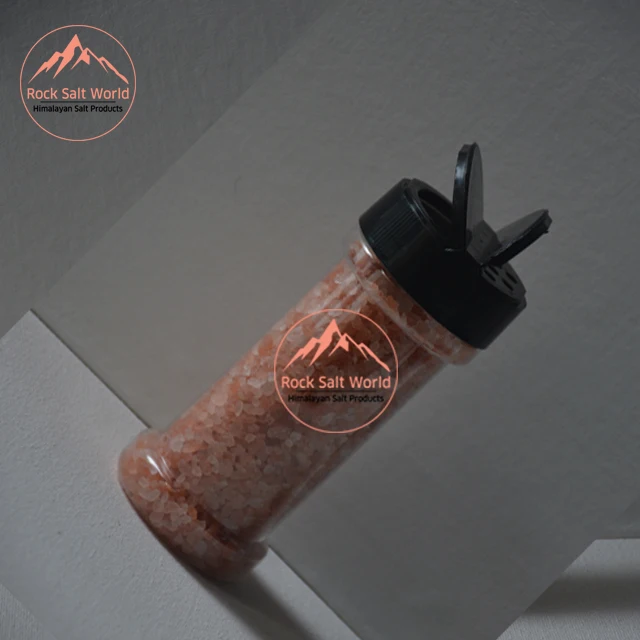 Натуральная пищевая Гималайская темно-розовая Органическая мелкая скальная соль с пластиковыми мельницами и мешочками