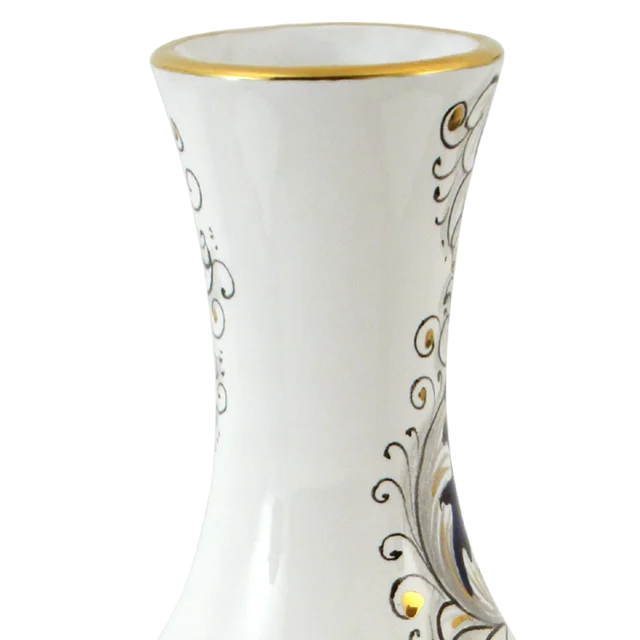Italian pottery home decoration modern flower ceramic vase hand painted in Italy