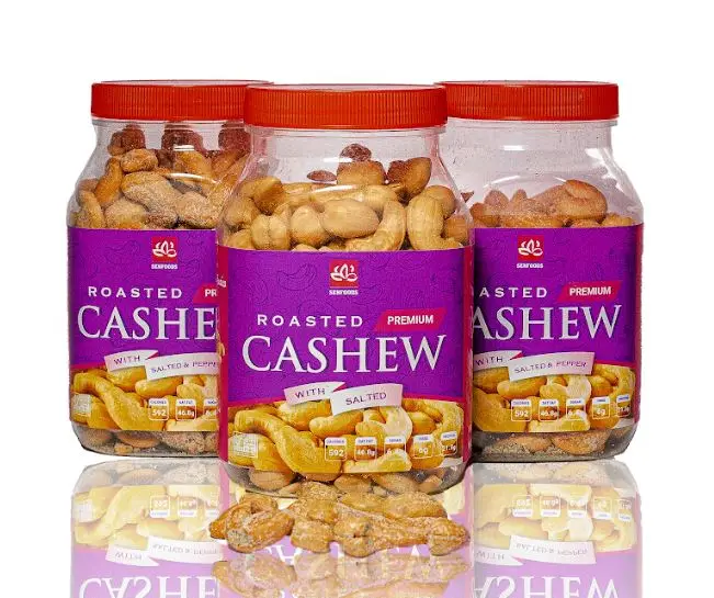 Орех Кешью w320 обжаренный кешью Вьетнам HACCP, ISO 22000:2018