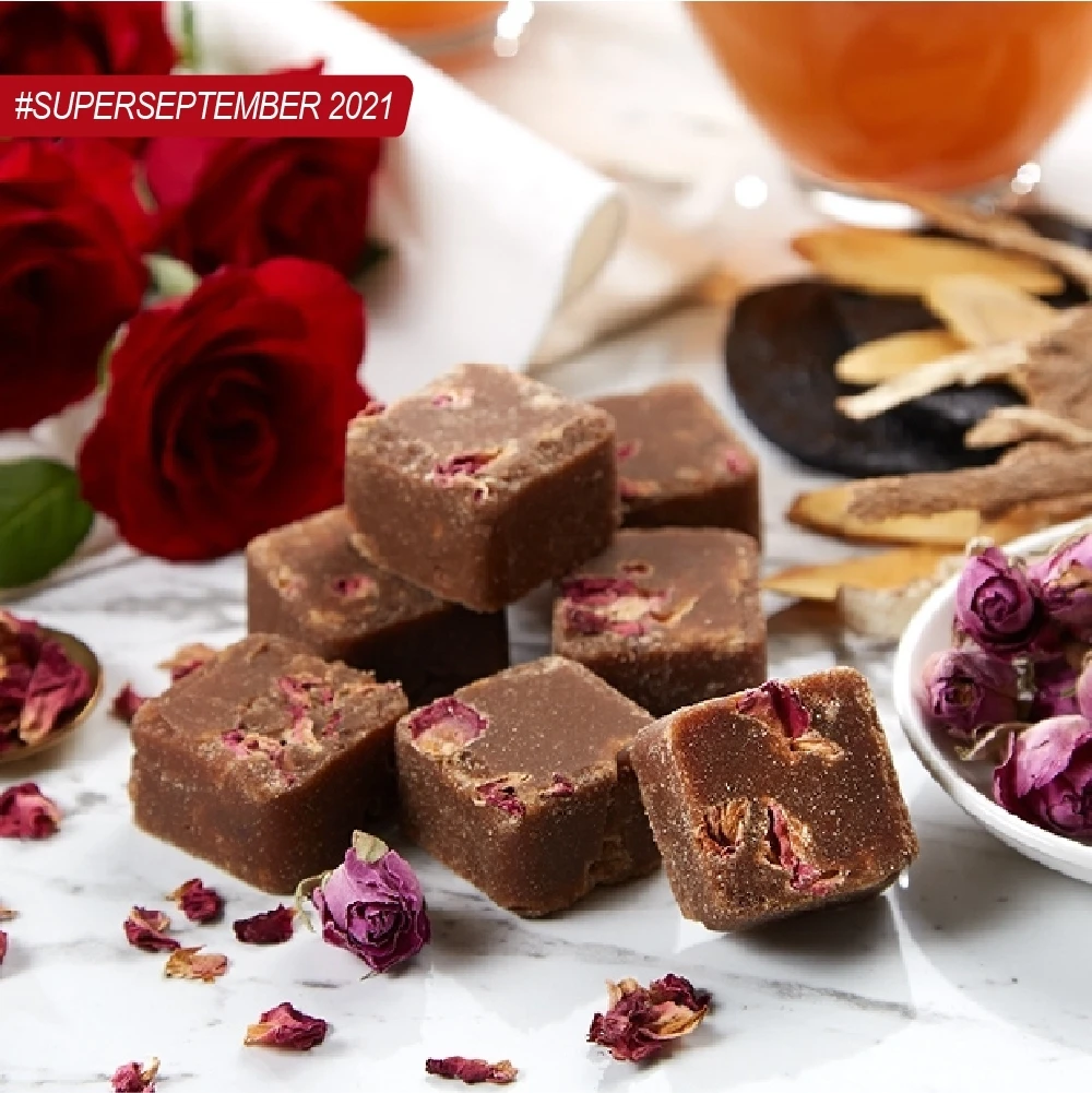 Taiwan rose brown cube instant floral tea