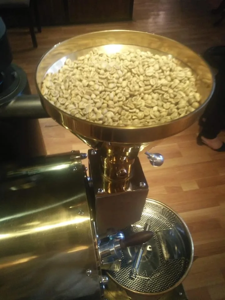 Viet Nam Best Price Coffee Roaster 5kg to 120 Kg hot air Spare Parts Provided Nuts Ordinary Product MD 2.0 X1.0x1.5 (meter)