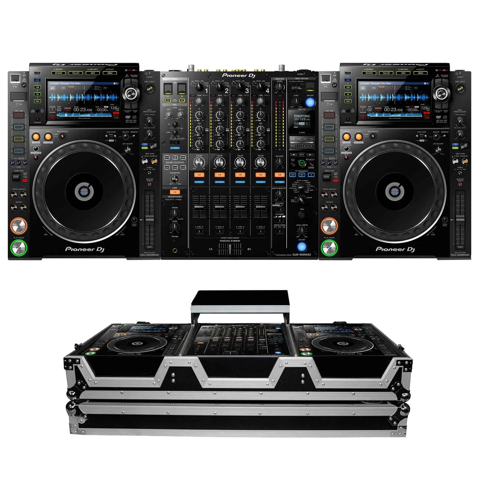 New Best Pioneer DJ Set 2x CDJ 2000 nexus2 nxs2 Nexus 2 1x DJM 2000 Nexus