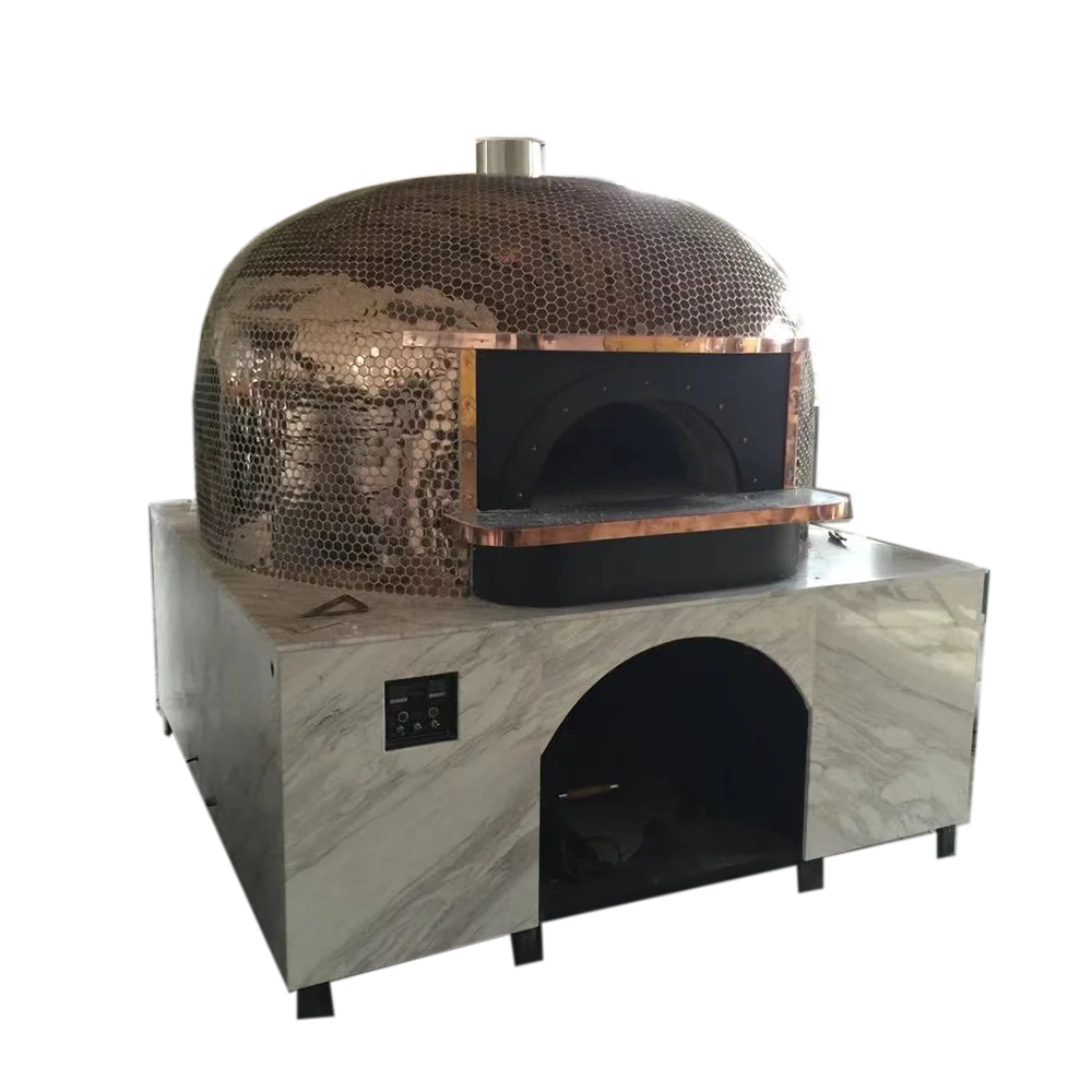 
Gas Wood Combo Fire Unique Design Commercial Pizza Oven Can Bake Everything 