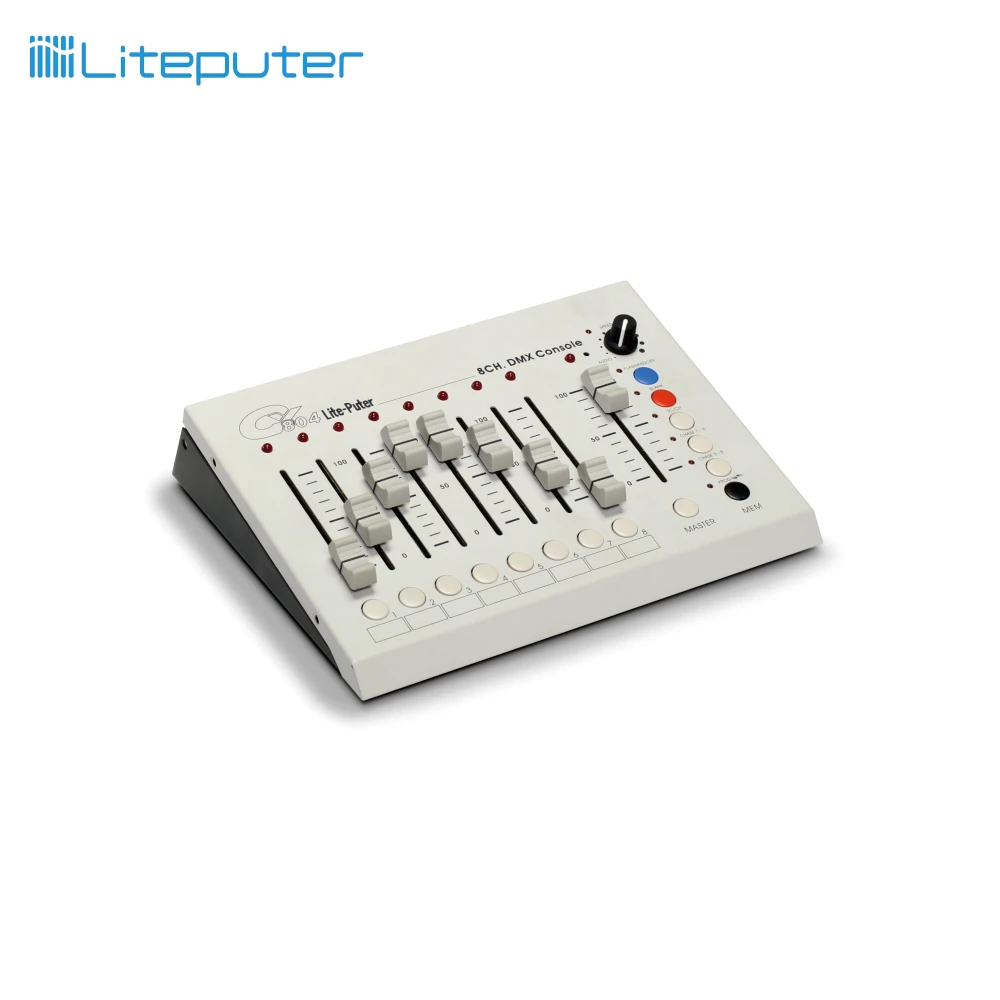 6CH DC12V 1A DMX-512/ 1990 Stage lighting console dmx controller