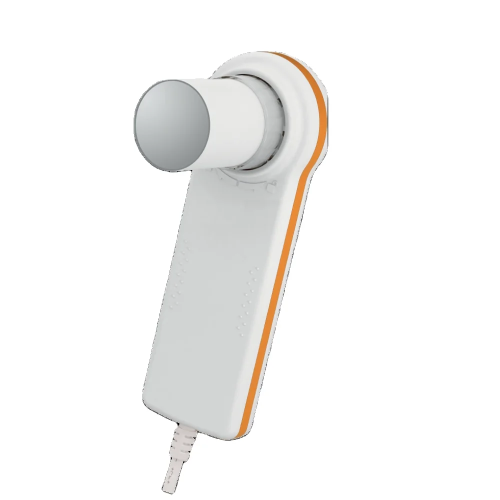 
Minispir - EHR connectivity Spirometer With Reusable Turbine Flow-Meter Real-Time Flow/Volume and Volume/Time curves on Pc 