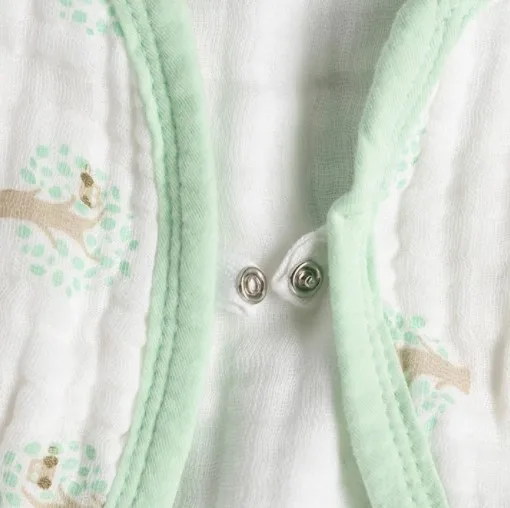 Премиум-бренд индивидуальная упаковка поглощающая способность органический хлопок двойная муслиновая ткань для детей поставщик из Индии