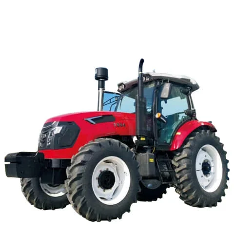 4WD Agricultural Wheel Farm Tractor Small Mini Compact Garden Tractors with ISO Ce for sale