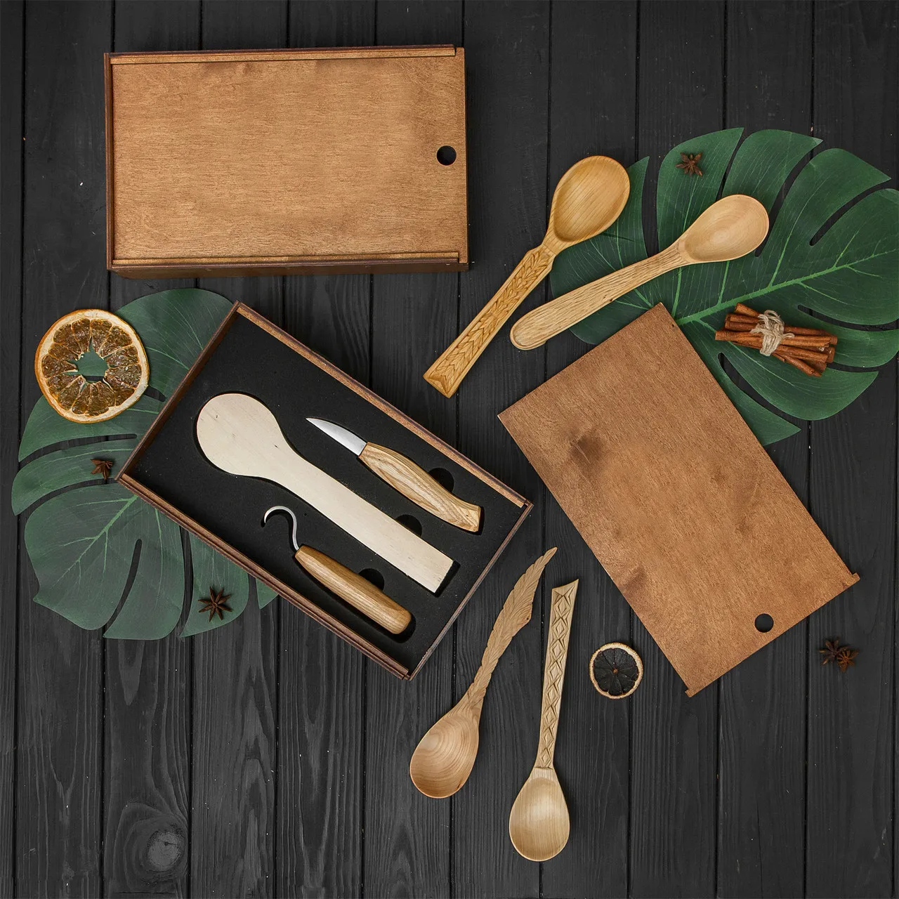 Spoon carving tools sets