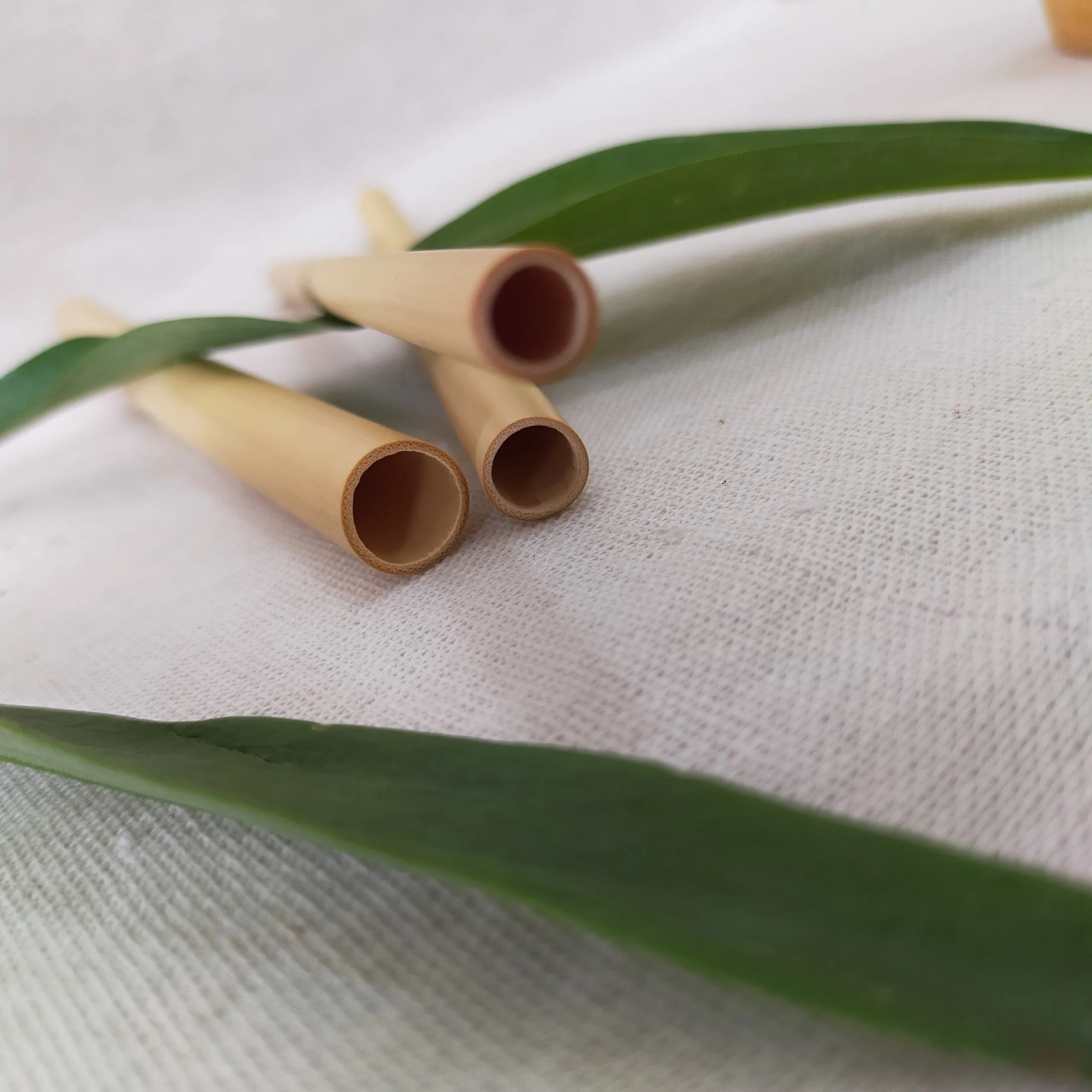 BAMBOO STRAW with BAMBOO CUP Natural Long-lasting PAPER RICE Straws Sustained Reusable STRAW BRUSH Coconut Bowl DRINK WARE