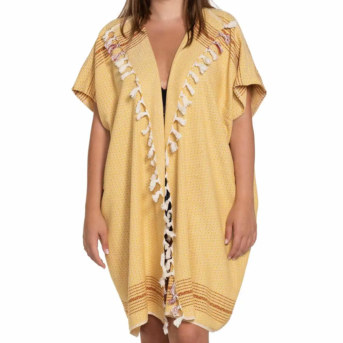 Beach Tunic Jacket 100% Cotton High Quality Beach Dress Standard Sized